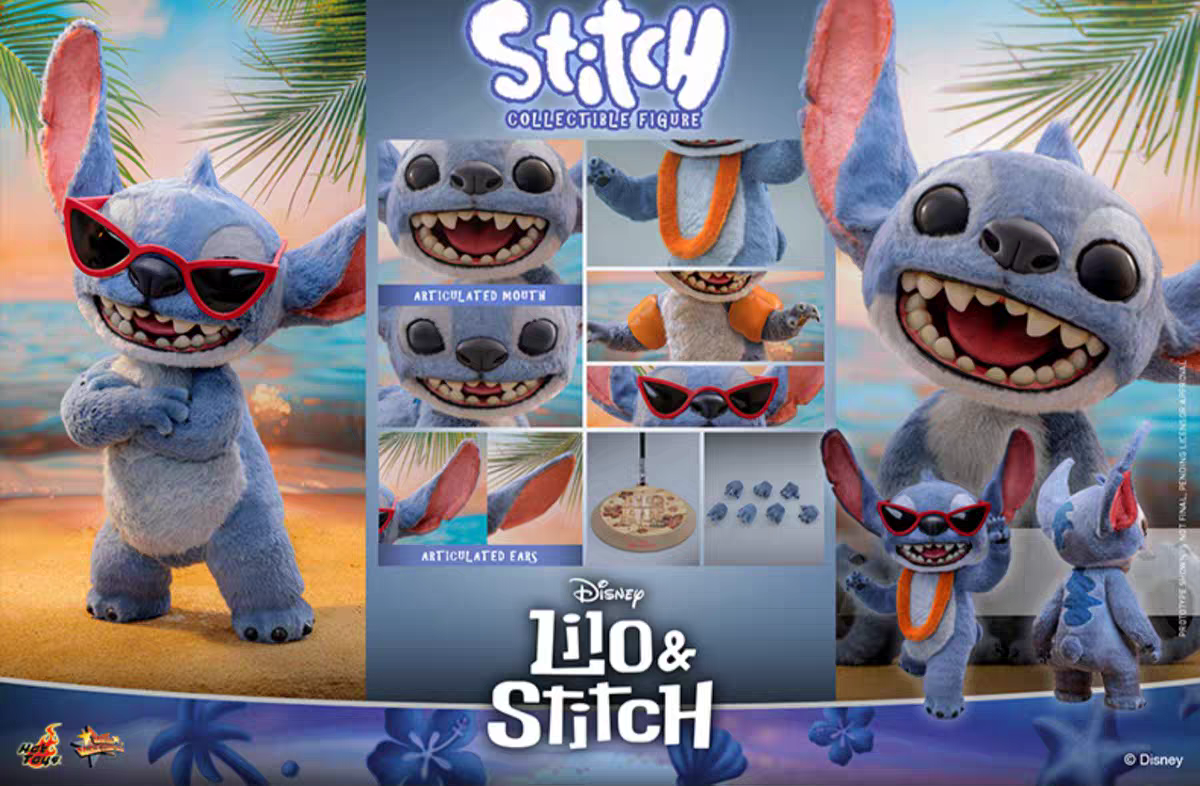 Hottoys - Lilo & Stitch Stitch Collectible Figure MMS815 (Licensed) Statue(GK)