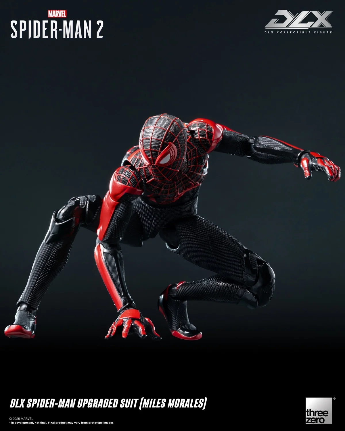 Threezero - Marvel’s Spider-Man 2 DLX Spider-Man Upgraded Suit (Miles Morales) 3Z09440C0 (Licensed)Statue 