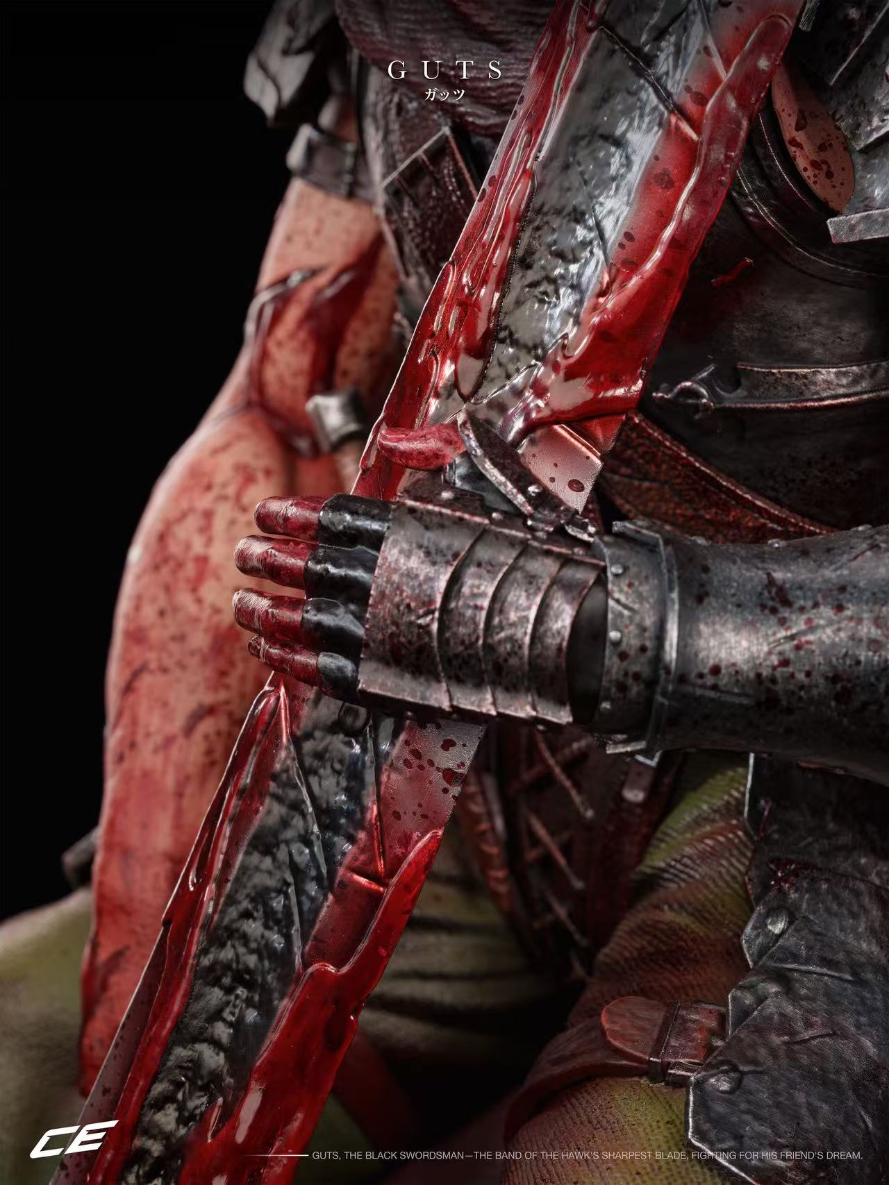 CE Studio Guts Leaning Against Tree Berserk Statue