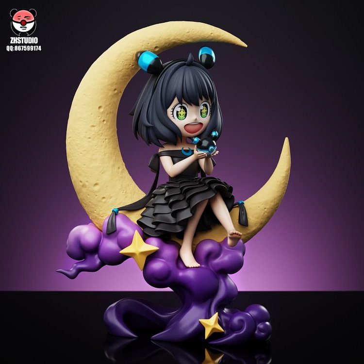 ZH Studio - Pokémon Series Anya Forger COS Umbreon Valentine's Day Limited Statue(GK）-Statue Master