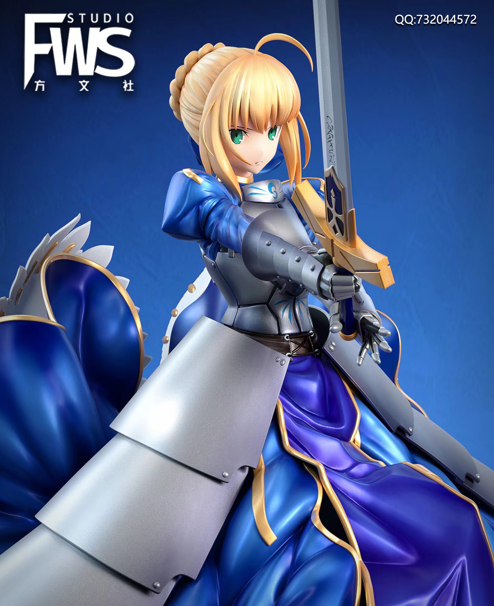 FWS Studio - FGO Knight King Saber 1/4 Statue(GK)
