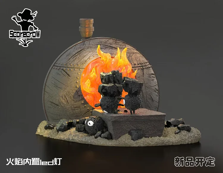 Scorecrow Studio - Studio Ghibli - 003 Coal Ball Elf Statue(GK)