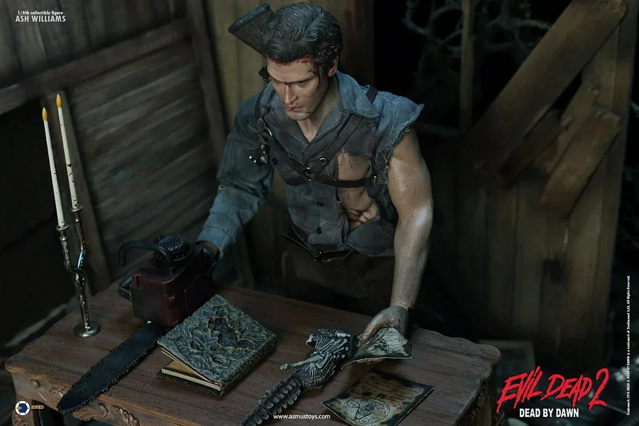 Asmus Toys-Reveals EVIL DEAD 2-Ash Williams-Action Figure