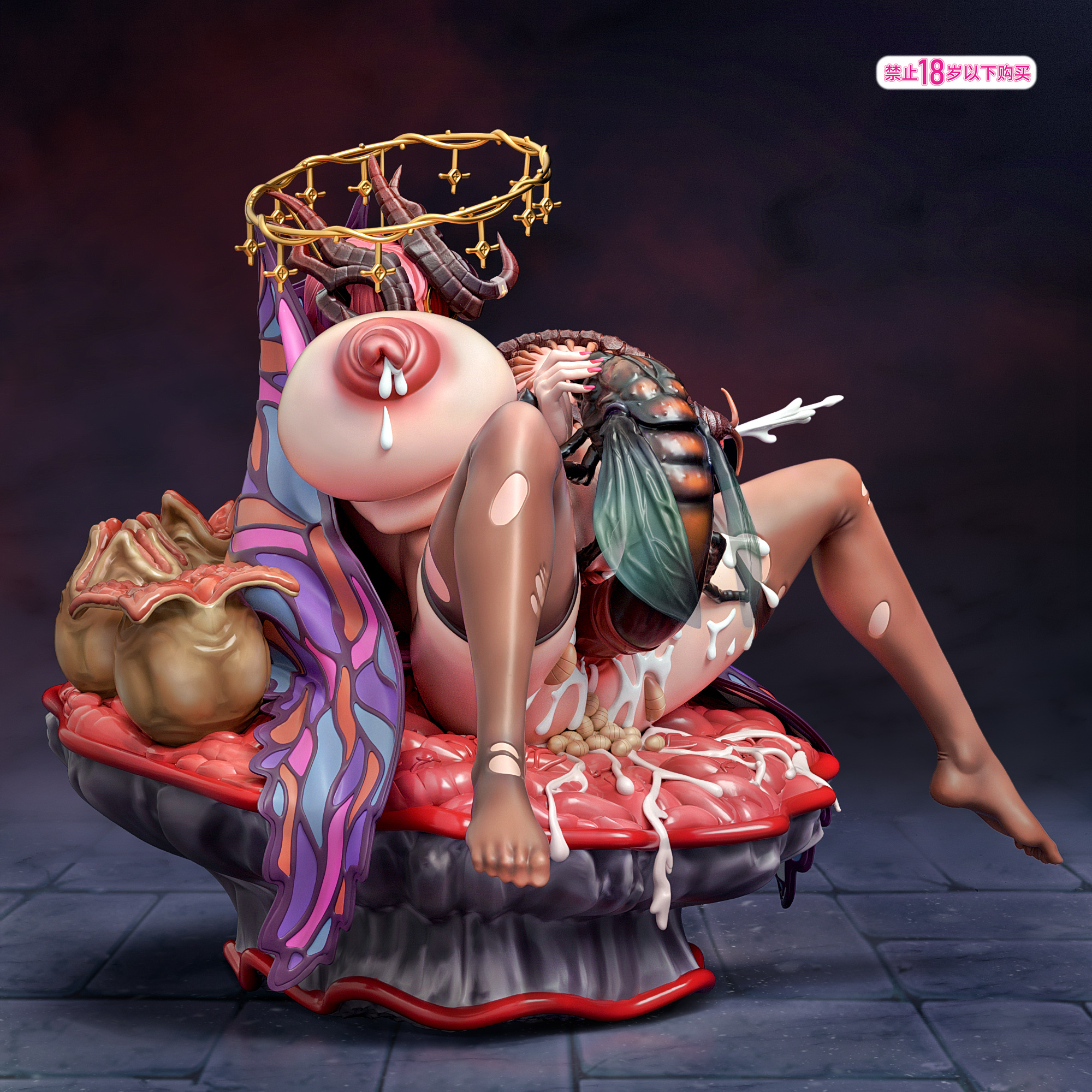 Yi Ri Tuan Dui Studio - Bug Woman (Licensed) 1/4 & 1/6 Statue(GK)