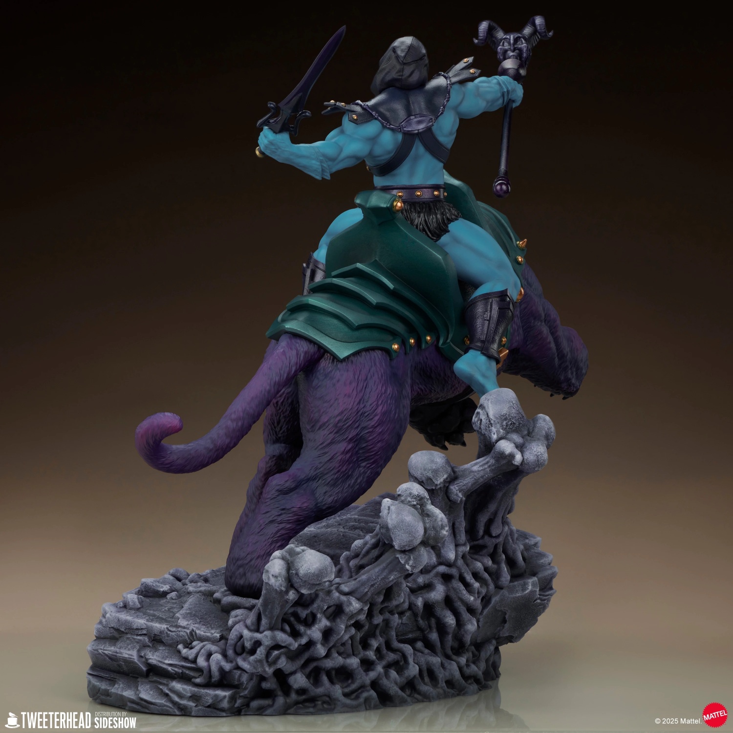 Sideshow x Tweeterhead：81cm SkeletorTM & PanthorTM Quarter Scale Maquette 9041812