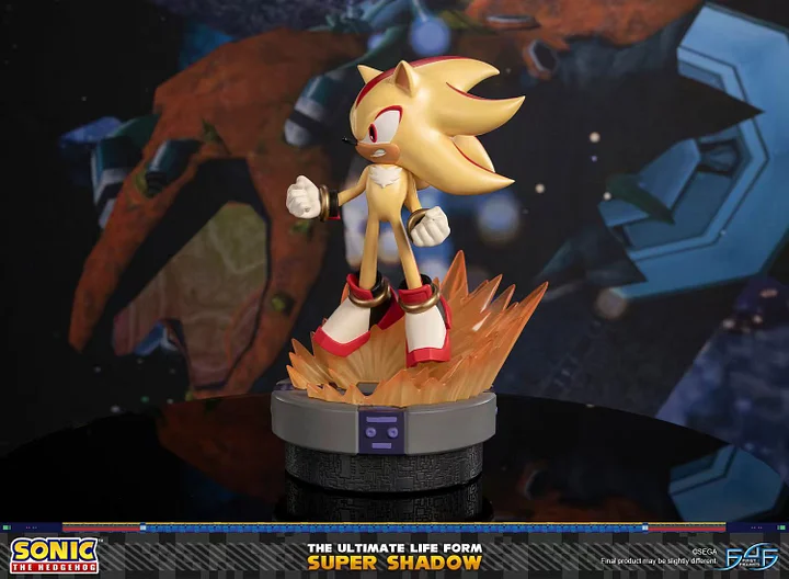 First 4 Figures - Sonic The Hedgehog - The Ultimate Life Form: Shadow the Hedgehog X Super Shadow (Licensed) Statue 