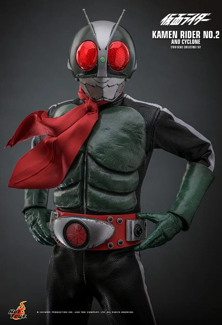 Hottoys - Kamen Rider No. 2 and Cyclone Set TMS145 TMS147 TMS149 (Licensed) 1/6 Action Figure-Statue Master