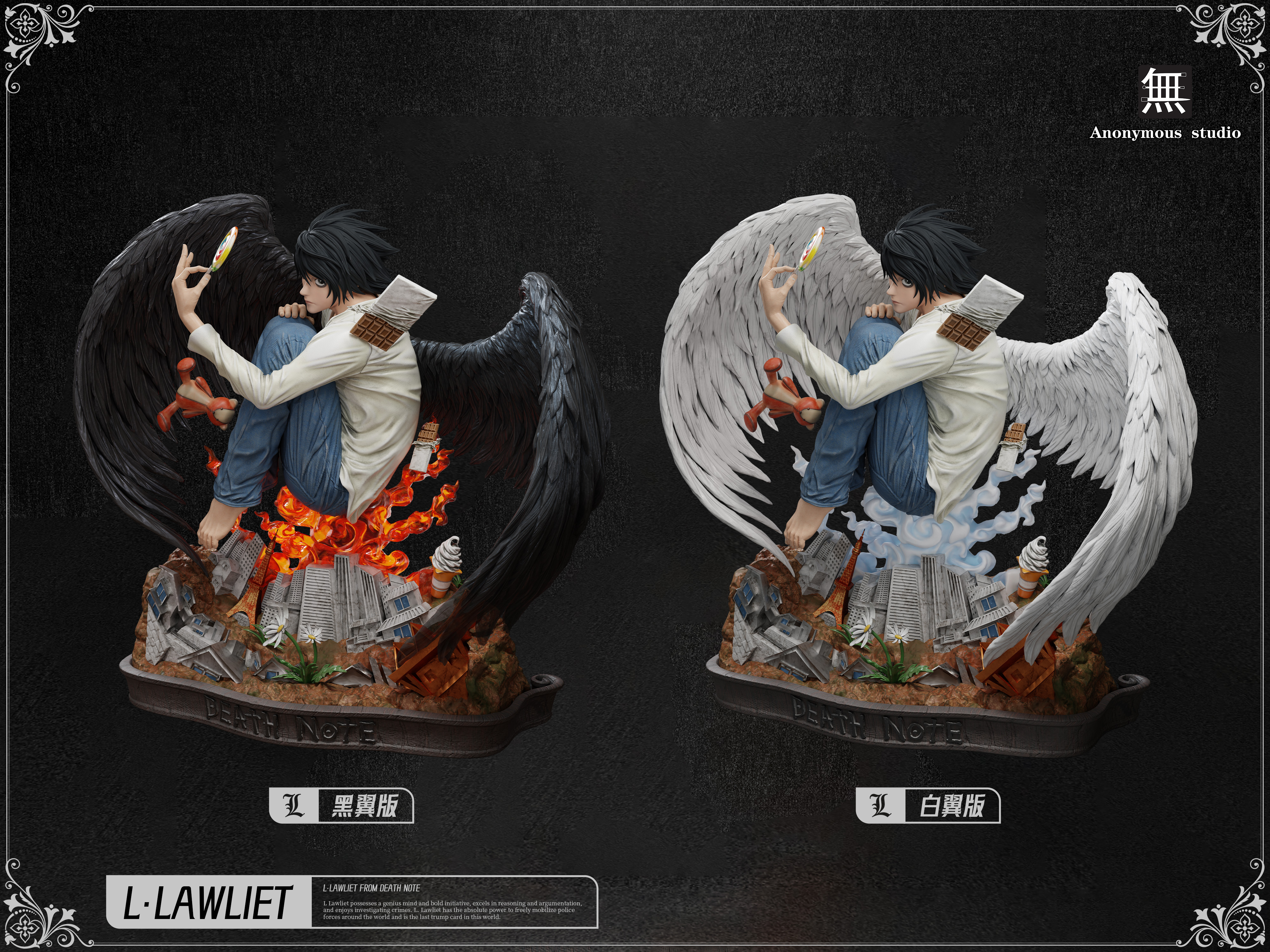 Anonymous Studio - Death Note L Lawliet Statue（GK）