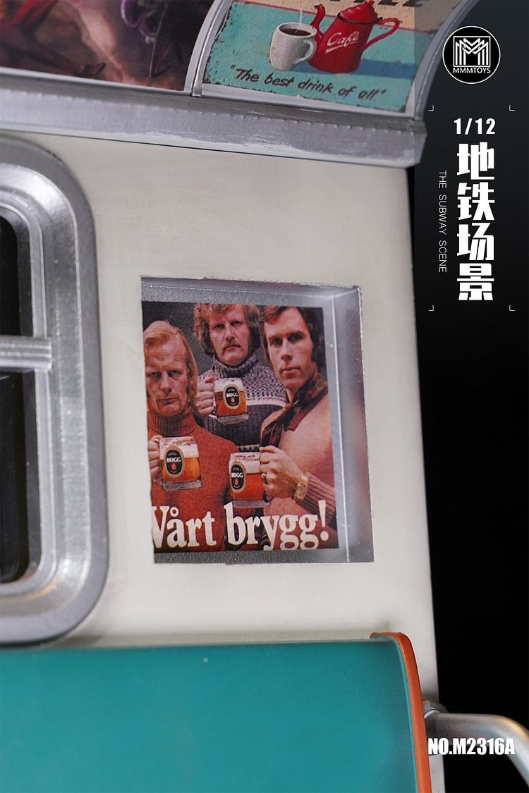 In stock MMMTOYS Studio Subway Scenarios M2316A / B Scene
