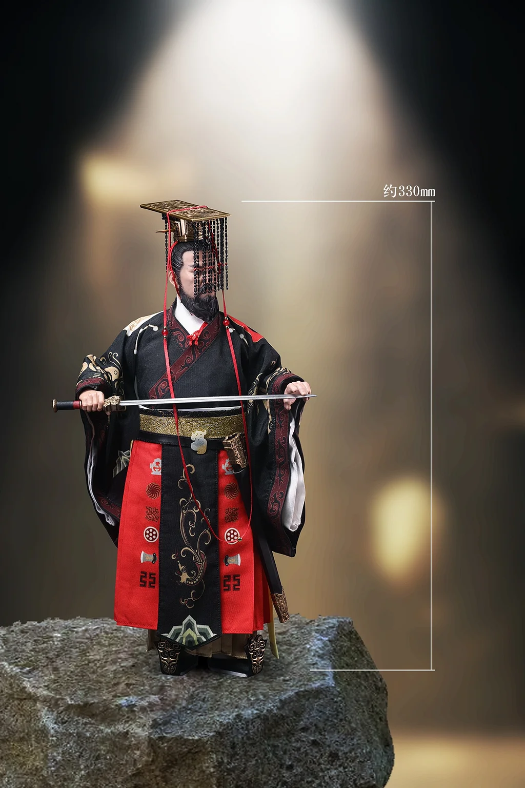 303TOYS - Collectible Action Figure NO.QX001 Qin Shi Huang - Ying Zheng (Enjoyment Edition) Licensed