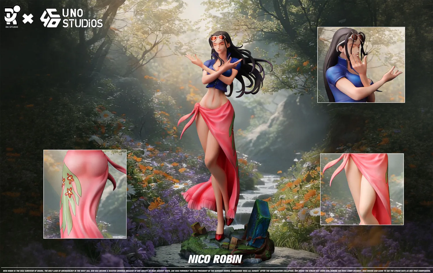 UNO Studio - Nico Robin One Piece Statue