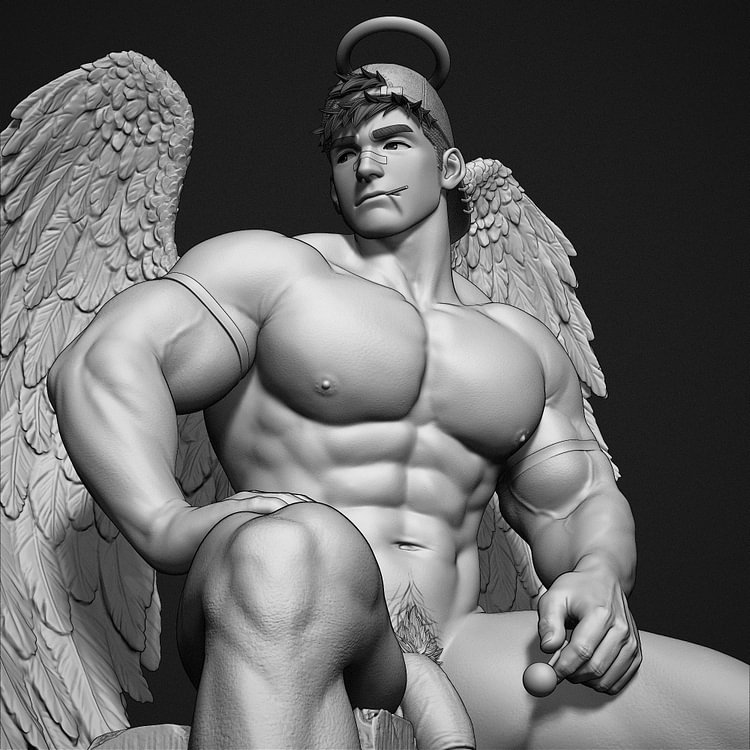 Gentleman 18 Studio - Original Angel-Yeer 1/6 Statue(GK) (Adult 18+)