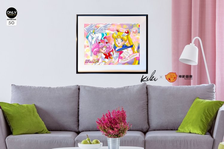 Mystical Art Studio - Decorative Painting of Sailor Moon Scene (Adult 18+)