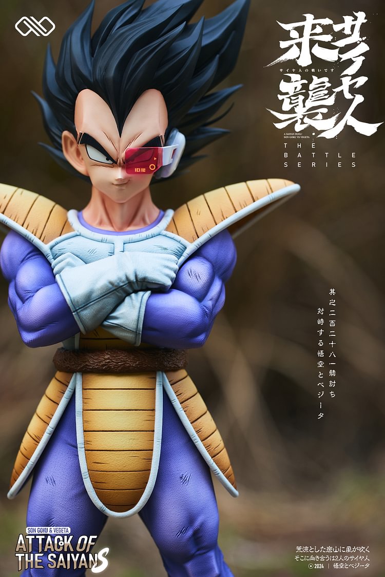 Infinite Studio - Dragon Ball Saiyan Goku & Vegeta 1/4 & 1/6 Statue(GK)