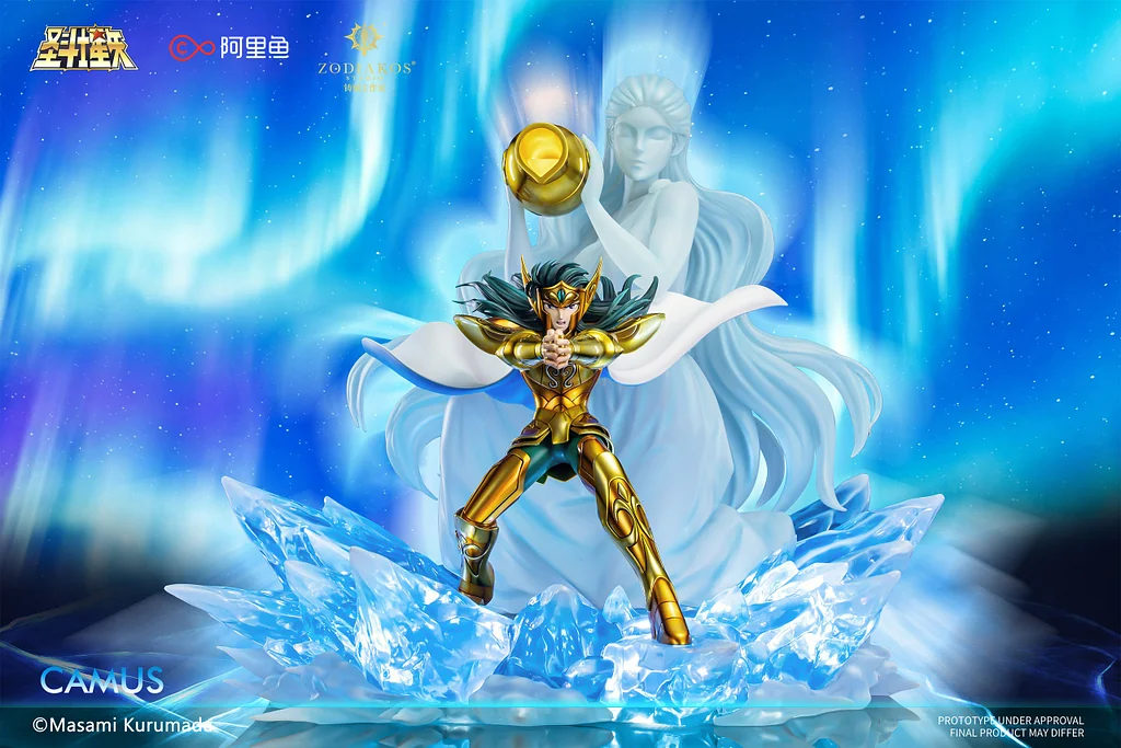 Zodiakos Studio - Saint Seiya: Knights of the Zodiac Gold Saints Vol. 11 Aquarius Camus  Licensed Statue