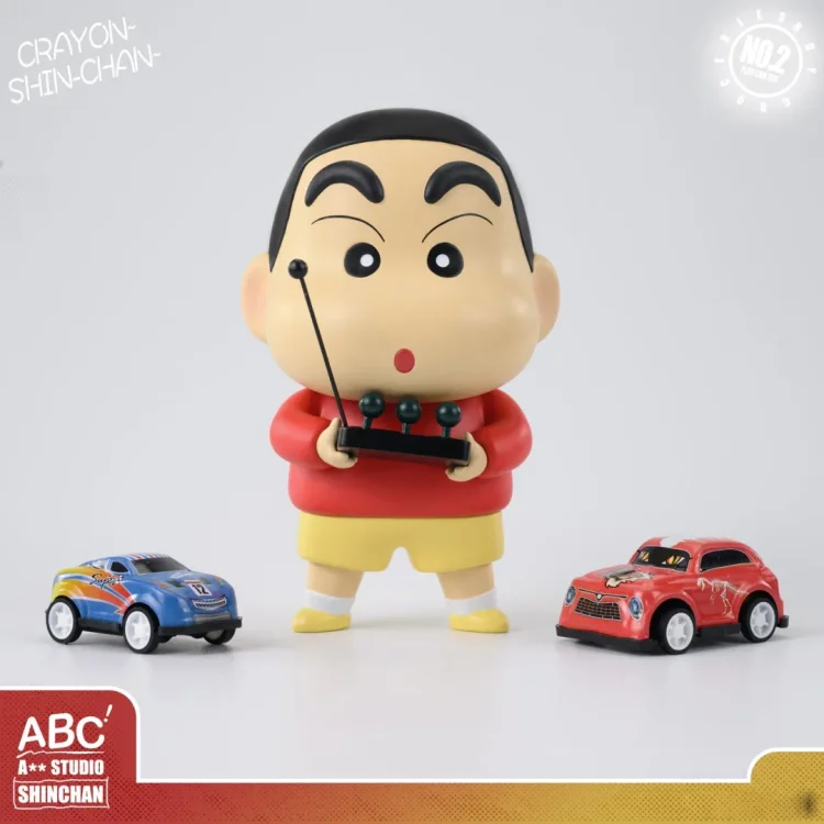ABC-Studio - Crayon Shin-chan - Playing Toy Cars Shin-chan -  Resin Statue (GK)-Statue Master