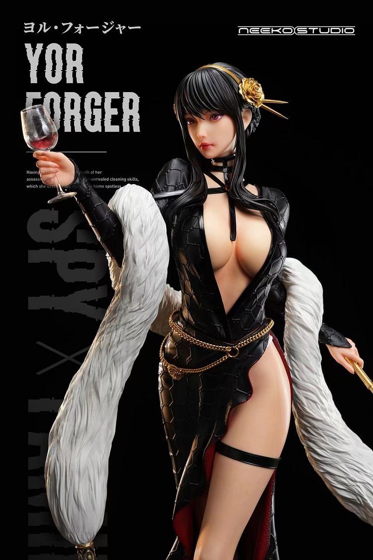 PRE-ORDER Neeko Studio - SPY×FAMILY Dinner Party Killer Yor Forger 1/4 Statue(GK) (Adult 18+)