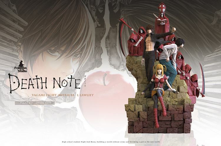 Freedom Studio - Yagami Light & Misamisa & L.Lawlie Statue(GK)