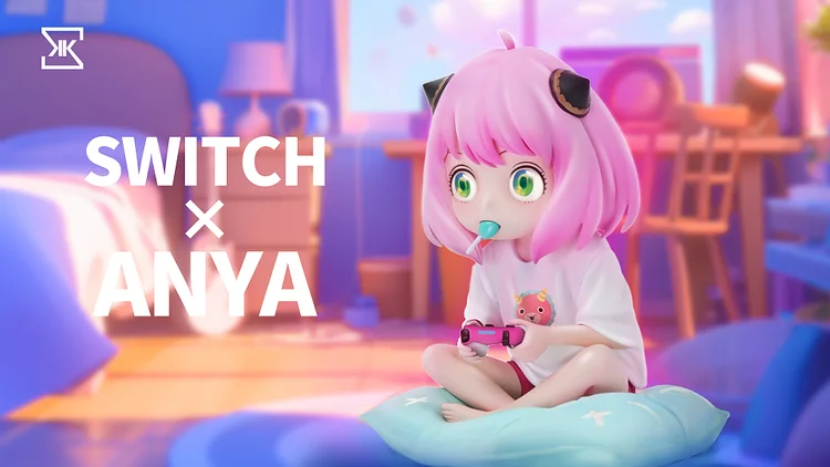 KK Studio - Spy x Family Anya plays games Statue(GK) KKS-MY01