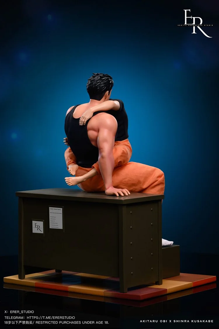 Erotic Resonance Studio - Fire Force Special Training with the Captain Akitaru Obi & Shinra Kusakabe 1/6 Statue(GK)