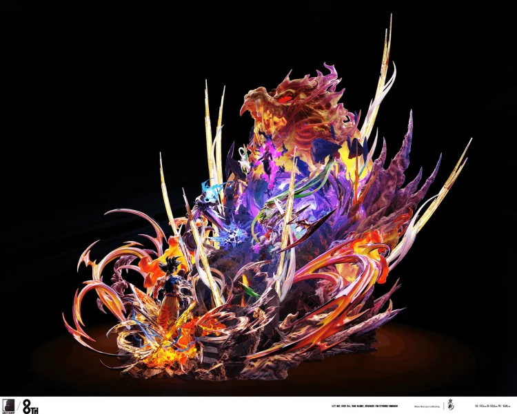 LAST SLEEP Studio - Dragon Ball Anniversary SS Series: Fighting Statue(GK)