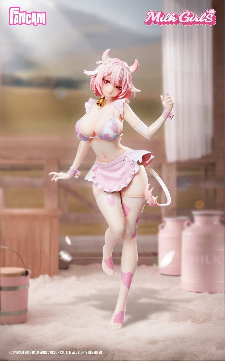 FANCAM Studio - Other series - Milk Cow Girl 1/6 Statue(GK) (Adult 18+)