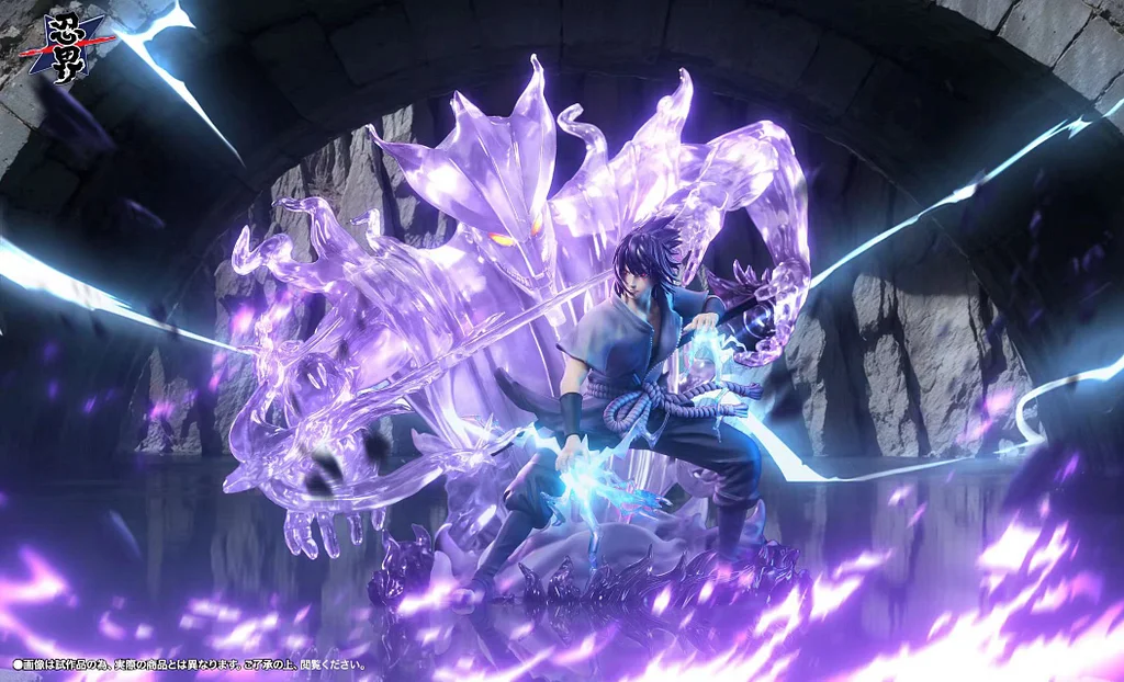 Renjie Studio - Uchiha Sasuke Naruto Statue 