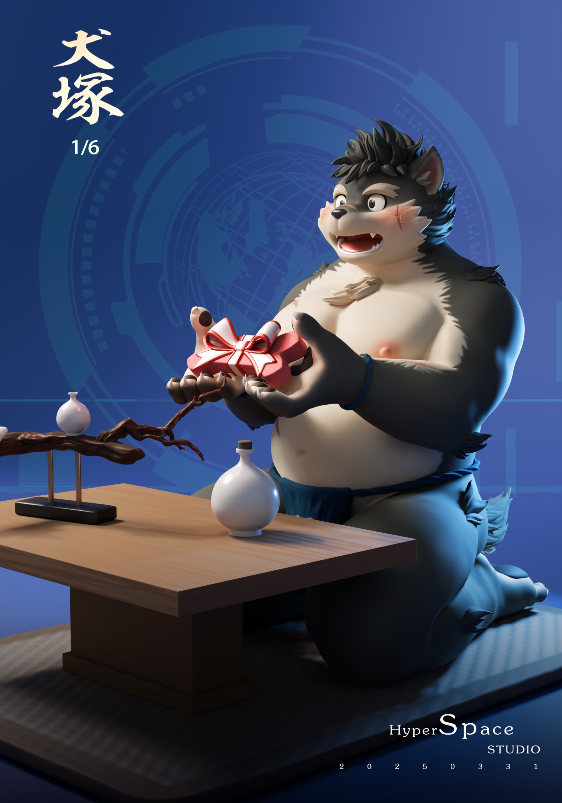 HyperSpace Studio - Tokyo Afterschool Summoners Current Model Moritaka 1/6 Statue(GK)