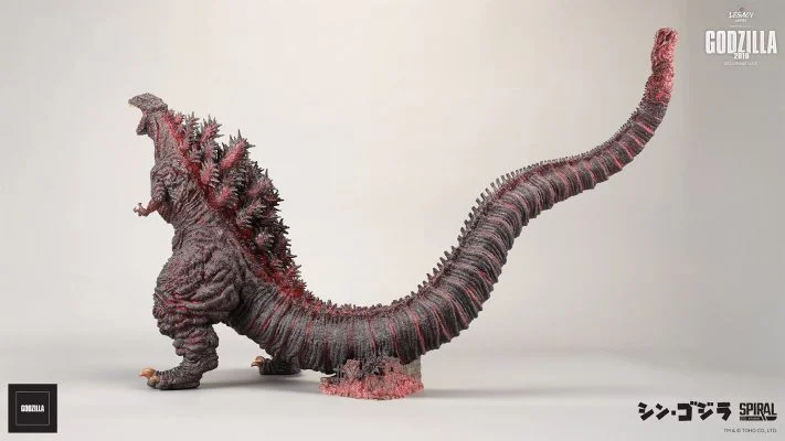 Spiral Studio - Godzilla Legacy Series Godzilla 2016 TLSTK-GZ006 &  TLSTK-GZ005  (Licensed) Statue(GK)-Statue Master