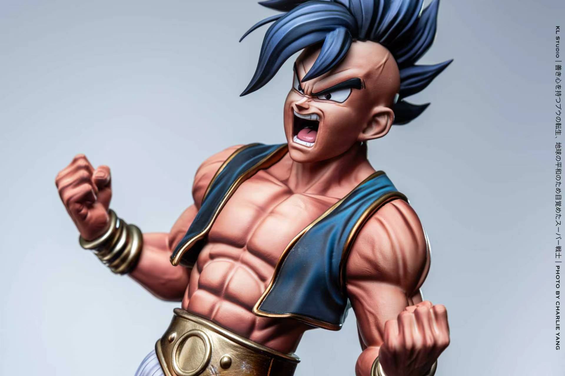 KL Studio Black Haired Mohawk Statue