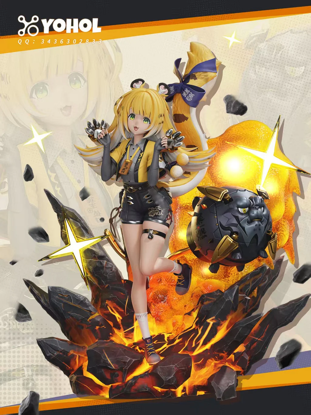 Yohol Studio - Zenless Zone Zero Ju Fufu Statue