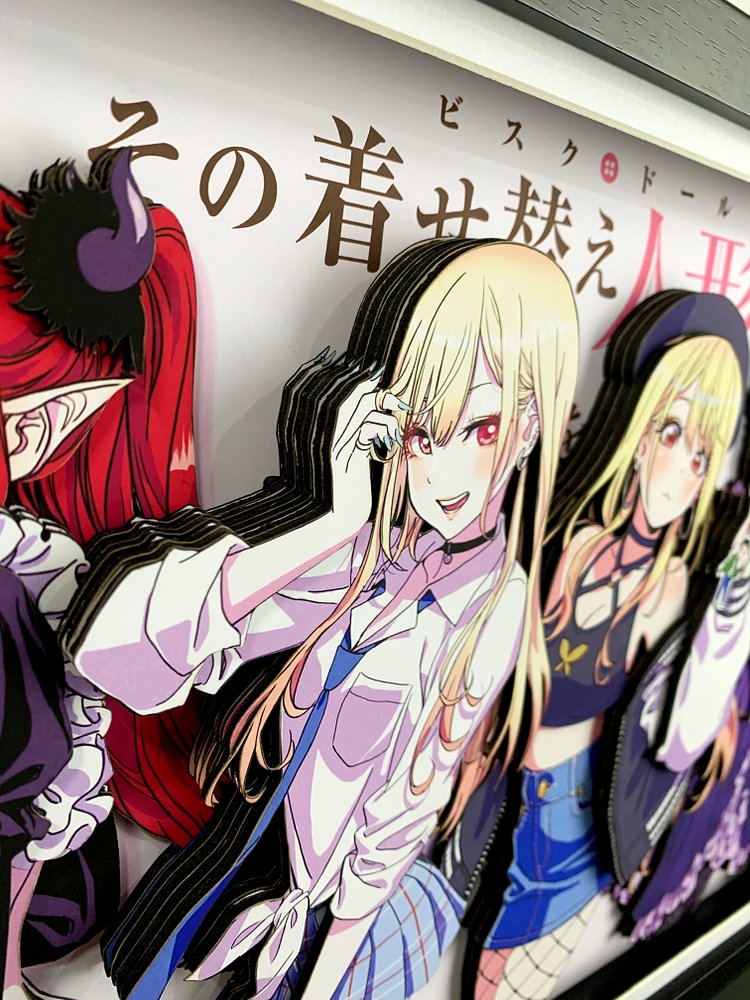 IN-STOCK Momo Studio - Up Darling Decorative Painting - My Dress-3D Decorative Paint of Marin Kitagawa A301 & A302 Scene Statue(GK) (Adult 18+)-Statue Master