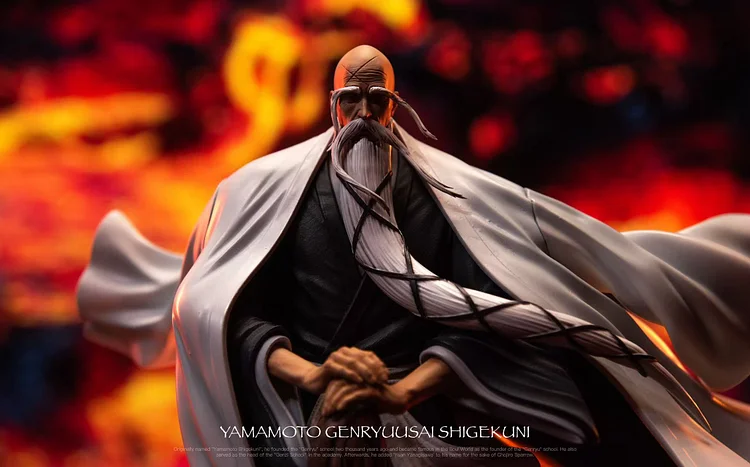 HO Studio - BLEACH - Yamamoto Genryusai Shigekuni with LED 1/6 Statue(GK)