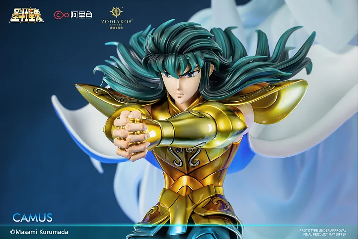 Zodiakos Studio - Saint Seiya: Knights of the Zodiac Gold Saints Vol. 11 Aquarius Camus  Licensed Statue