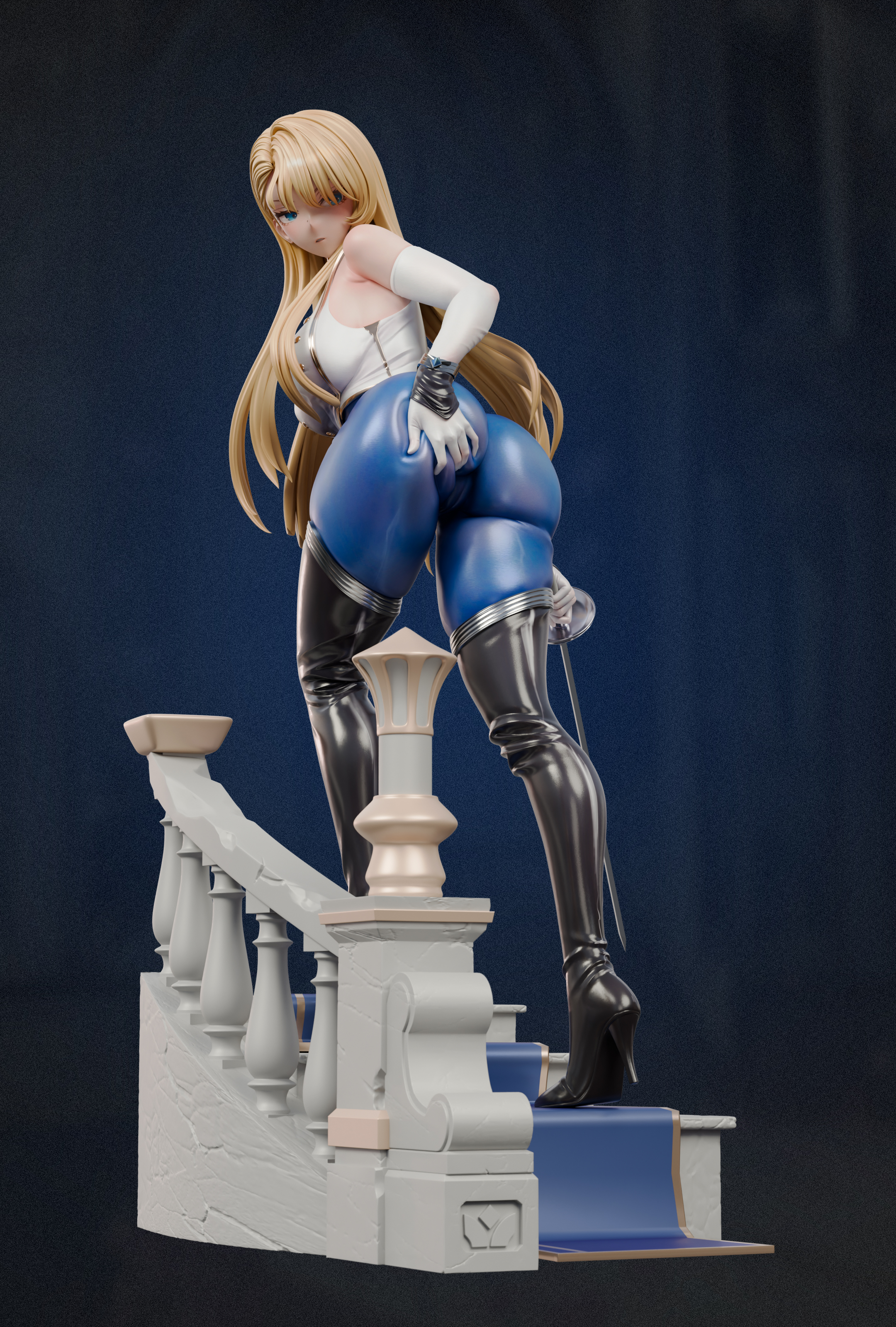 QBYGZ Studio - Brown Dust Wilhelm 1/6 Statue(GK)