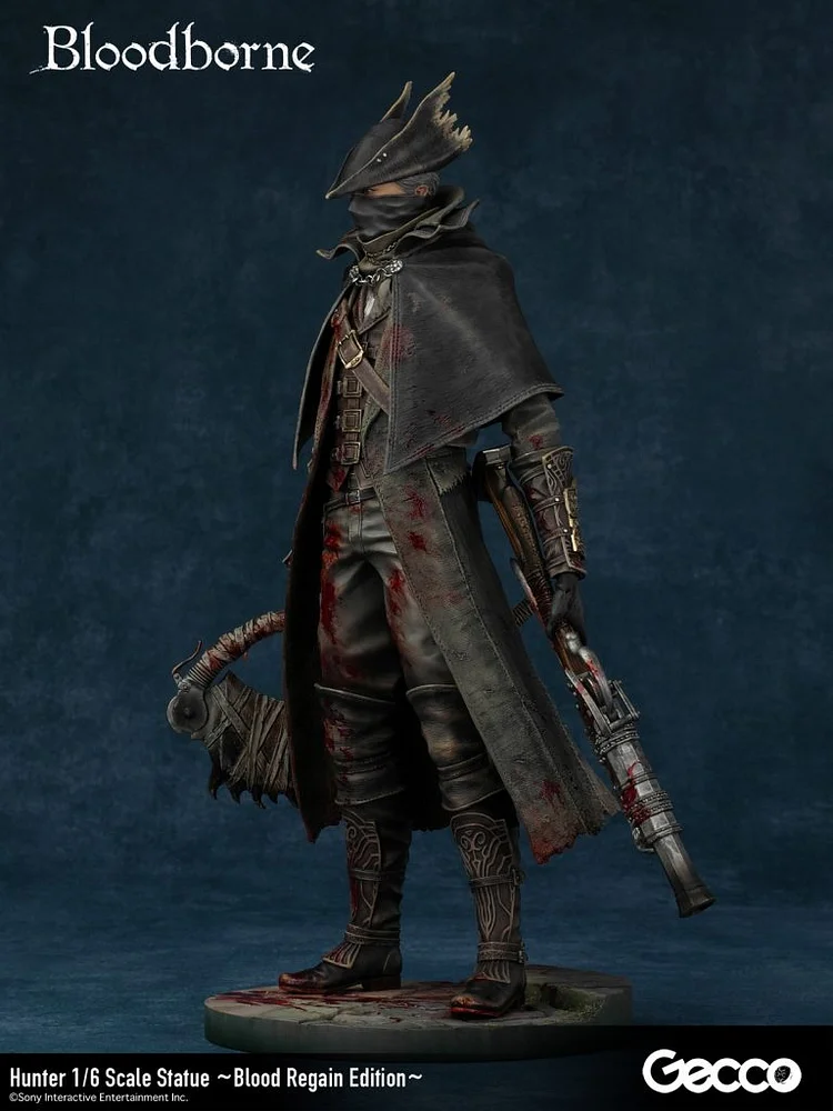 Gecco - Bloodborne Hunter 1/6 Scale Statue Blood Regain Edition 46736GC (Licensed) Statue(GK)
