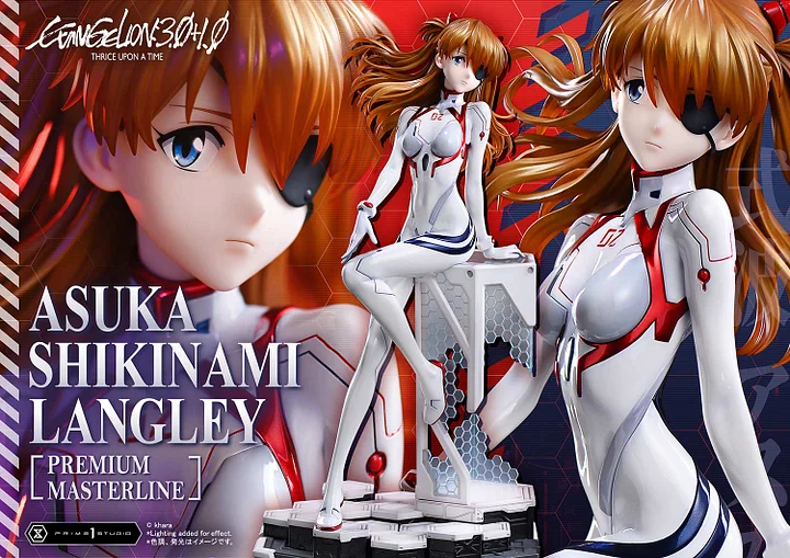 Prime 1 Studio - EVANGELION: 3.0+1.0 THRICE UPON A TIME Asuka Shikinami Langley  PMEVA-01 PMEVA-01S Licensed Statue