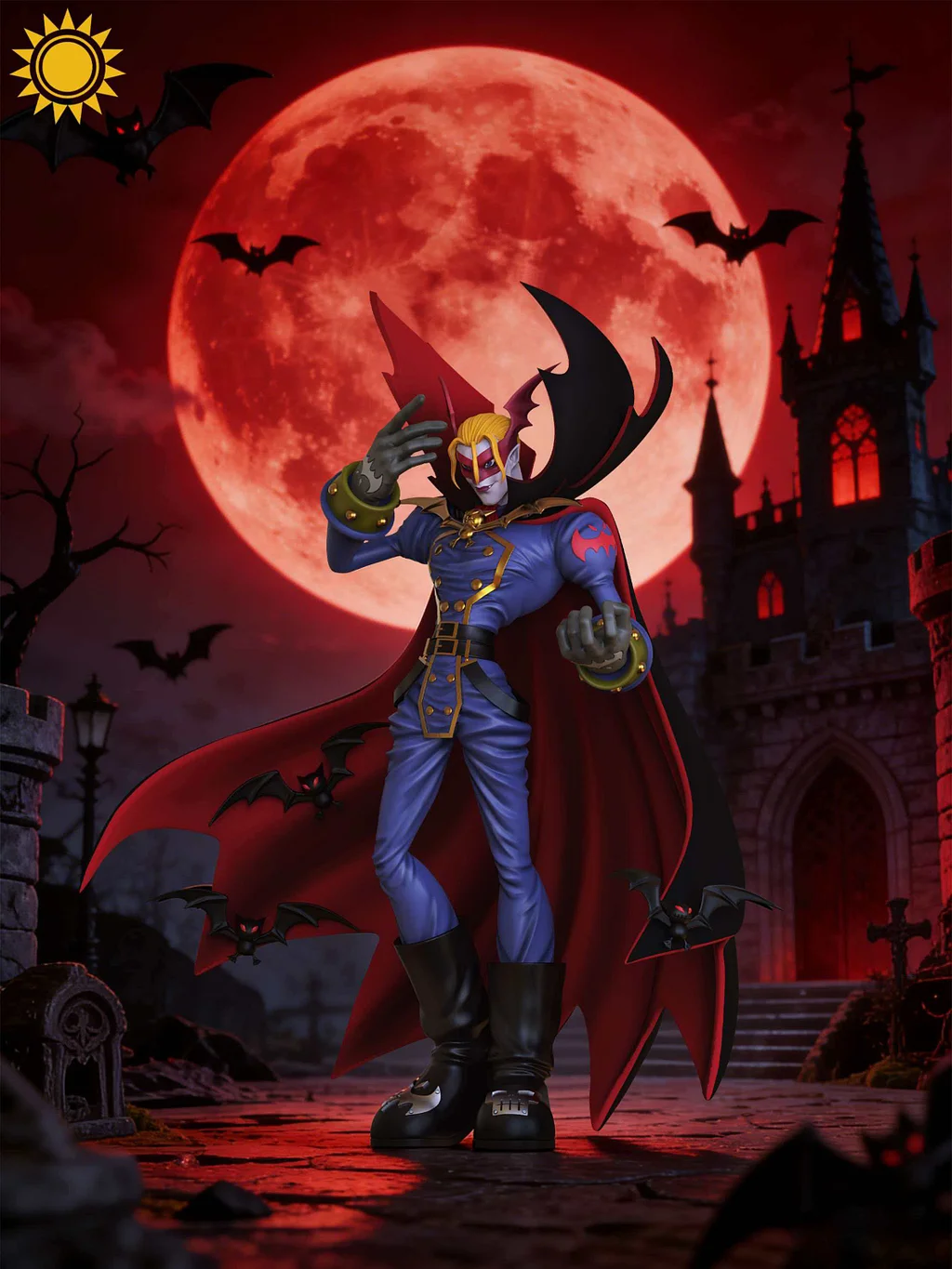 Sun Toys Studio - Digimon Vamdemon Statue