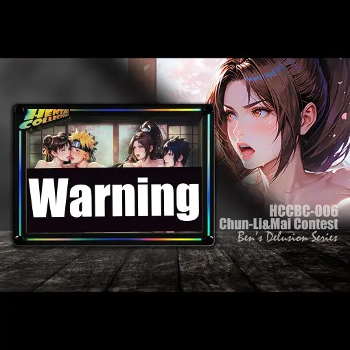 B&W Studio - Ben's Delusion World Series Desktop Decorative Card #06 Chun-Li X Mai Contest Street Fighter X The King of Fighters