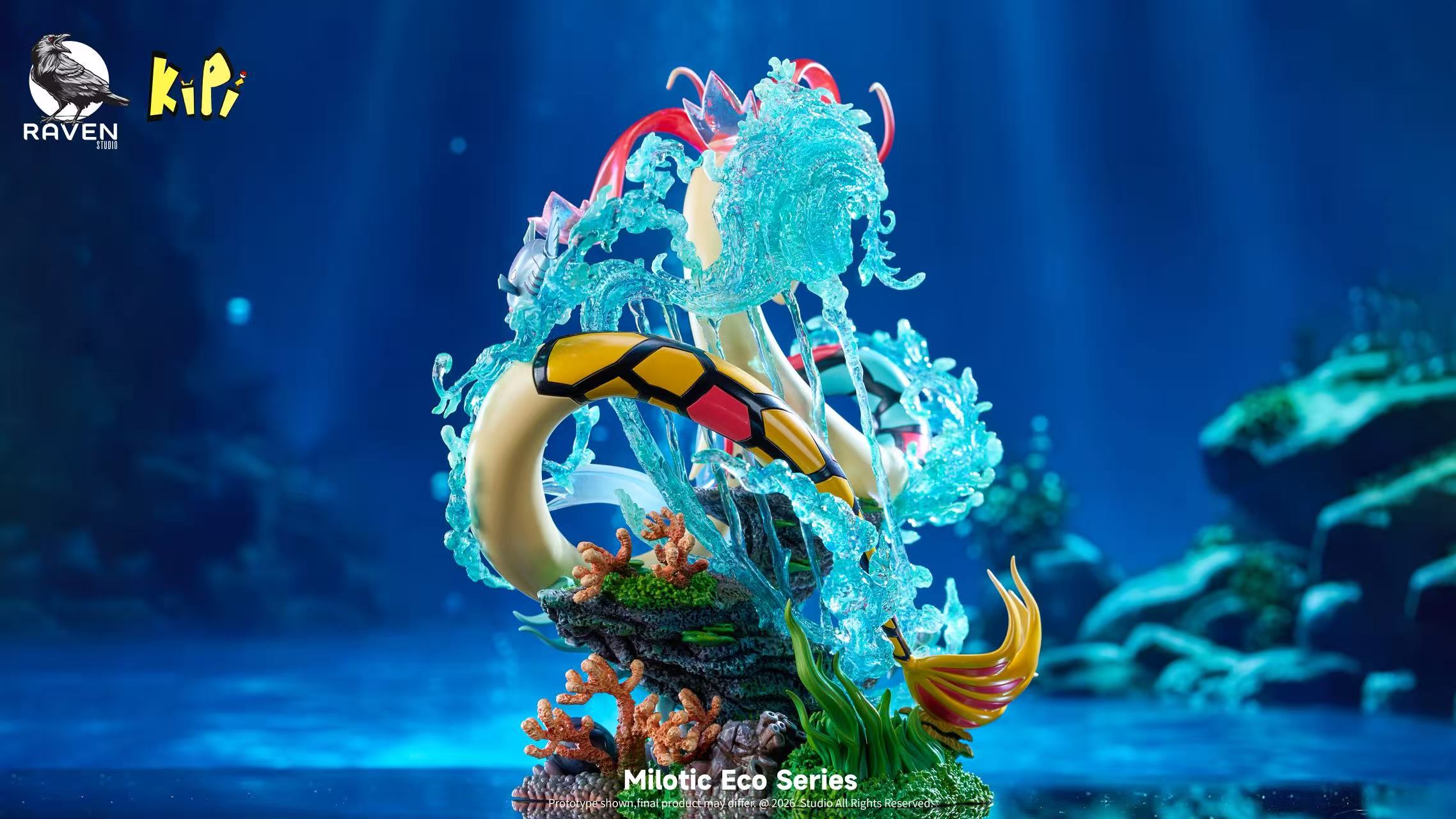 RAVEN Studio X KiPi Studio Milotic Ecology Pokémon
