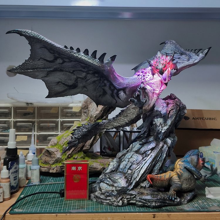 Dragon Frontier Studio - Rathalos﻿ & Azure Rathalos & Silver Rathalos Statue(GK)