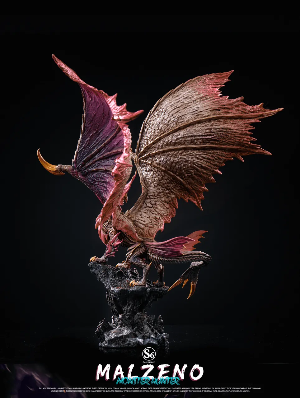 S6 Studio - Malzeno Monster Hunter Statue 