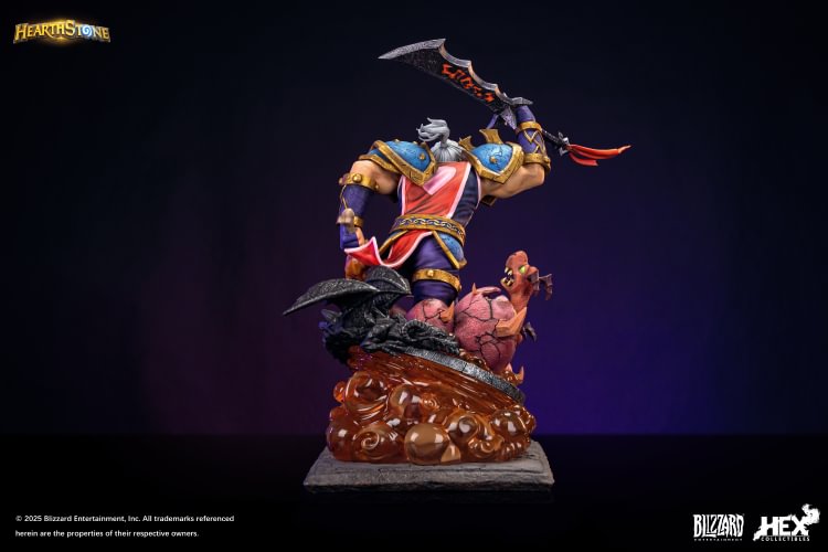 HEX Collectibles Studio & BLIZZARD ENTERTAINMENT - Hearthstone Leeroy Jenkins 1/6 *& 1/10 Statue (Licensed)-Statue Master