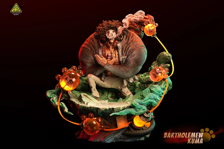 Super Bomb Studio - ONE PIECE - Bartholomew Kuma with LED Statue(GK)
