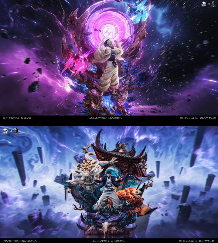 ZanyJoke Studio & Temple Studio - Jujutsu Kaisen S02 Sukuna the Battle of the Demon Realm Shinjuku 1/6 Statue(GK)-Statue Master