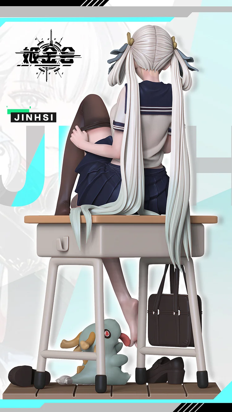 Ji Jin Hui Studio - Wuthering Waves College Style Rich Lady Jinhsi 1/6 Statue(GK) (Adult 18+)
