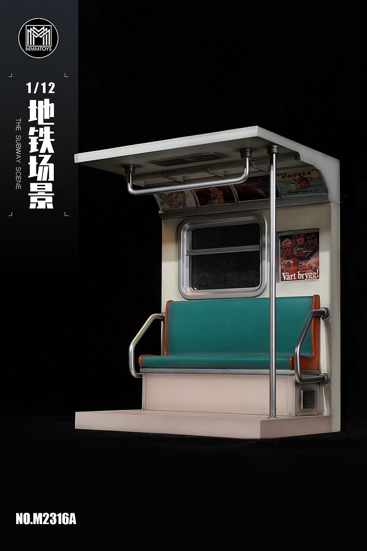 In stock MMMTOYS Studio Subway Scenarios M2316A / B Scene