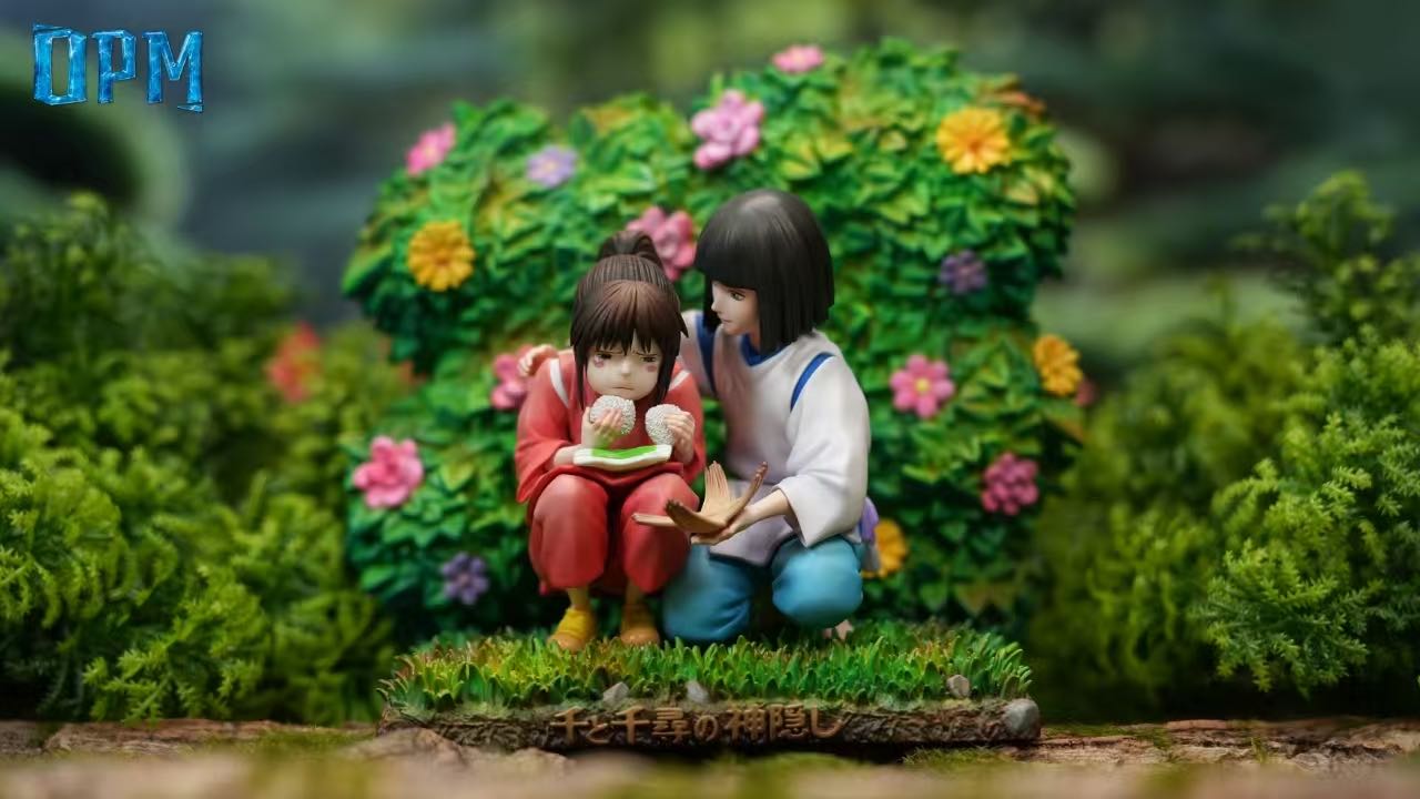 OPM Studio - Spirited Away - Chihiro Ogino & Haku Statue(GK)
