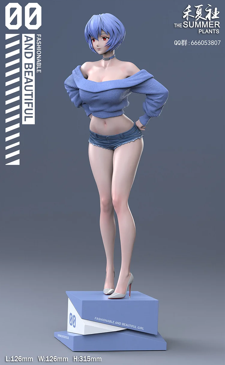 The Summer Plans Studio - Ayanami Rei  1/6 Statue(GK) (Adult 18+)-Statue Master