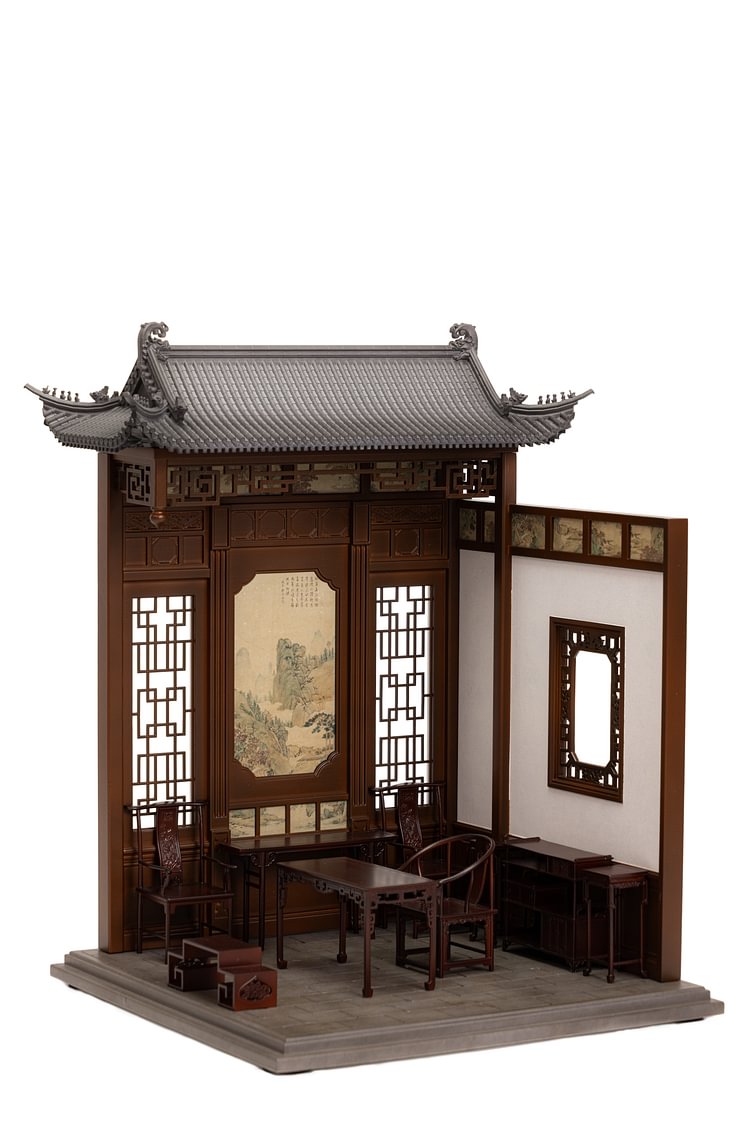 Wei Guan Zhen Mu Studio - Original Chinese Ancient Style Scenery - Zhigu Xiaozhai (Licensed) Scene-Statue Master